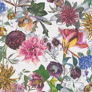 Althea White Flower Garden Wallpaper