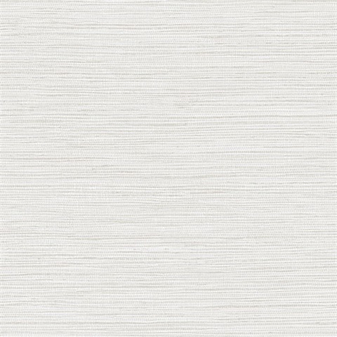 Alton Off-White Faux Grasscloth Wallpaper