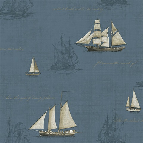 Andrew Blue Ships Wallpaper