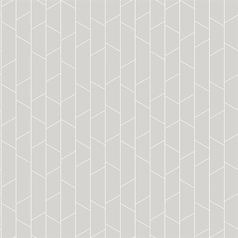 Angle Grey Geometric Wallpaper