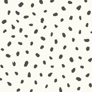 Animal Spots Black Wallpaper