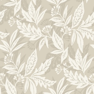 Anita Teal Woodland Floral Wallpaper