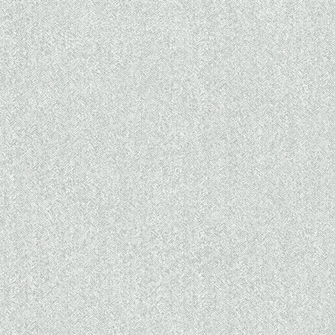 Ashbee Light Grey Tweed Wallpaper