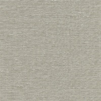 Aspero Light Grey Faux Grasscloth Wallpaper