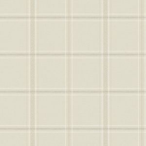 Auberge Dark Blue Plaid Wallpaper