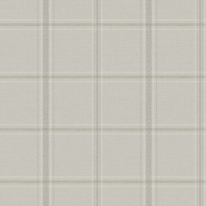 Auberge Dark Blue Plaid Wallpaper