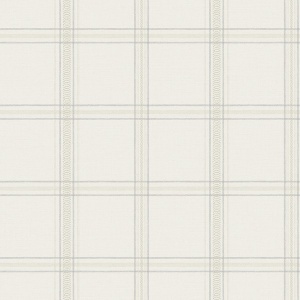 Auberge Dark Blue Plaid Wallpaper