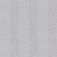 Audrey Light Grey Tweed Stripe Wallpaper