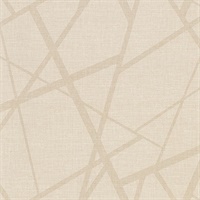 Avatar Cream Abstract Geometric Wallpaper