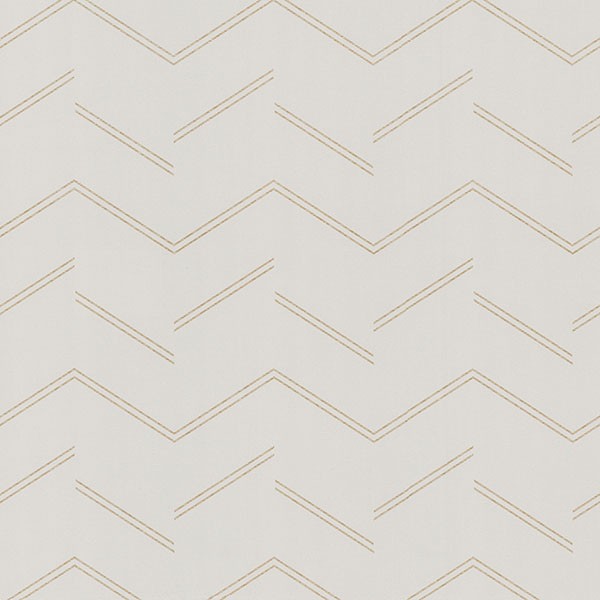 Aviator Gold Abstract Chevron Wallpaper