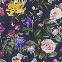 Aviva Multicolor English Garden Wallpaper
