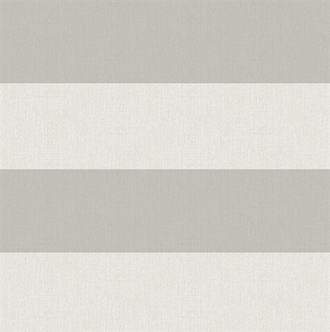 Awning Grey Stripe Wallpaper