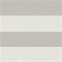 Awning Grey Stripe Wallpaper