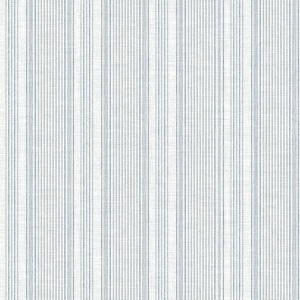 Ayanna Blue Striped Wallpaper