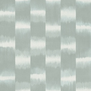 Baldwin Teal Shibori Stripe Wallpaper