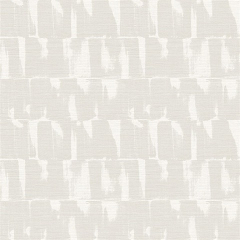 Bancroft Dove Artistic Stripe Wallpaper