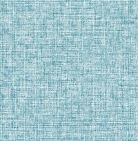 Barbary Blue Crosshatch Texture Wallpaper