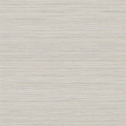 Barnaby Light Grey Faux Grasscloth Wallpaper