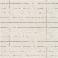 Batna Champagne Brick Wallpaper