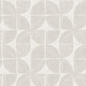 Baxter Denim Semicircle Mosaic Wallpaper