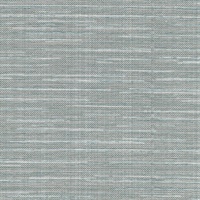 Bay Ridge Blue Faux Grasscloth Wallpaper