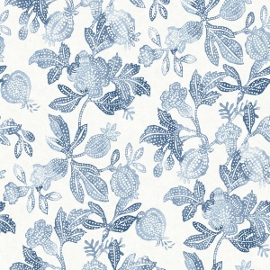 Beach Rose Blue Floral Fruits Wallpaper