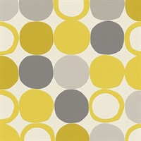 Beard Yellow Geometric Wallpaper
