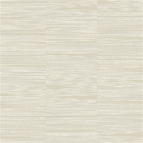 Beige Line Stripe Wallpaper