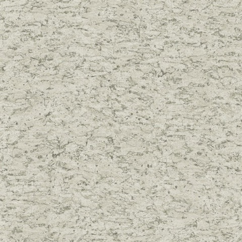Beige Shimmering Cork Peel & Stick Wallpaper