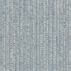 Bengal Stripe Wallpaper in Pearl and Beige