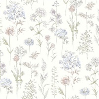 Bergamot Lavender Wildflower Wallpaper