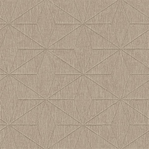 Bernice Gold Diamond Geometric Wallpaper