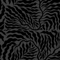 Black Fern Fronds Wallpaper