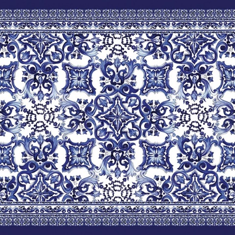 Blu Mediterraneo Mural