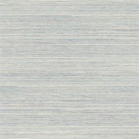 Blue Cattail Weave Peel & Stick Wallpaper