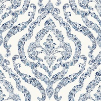 Blue Guildford Peel & Stick Wallpaper