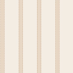 Bobbin Stripe Aqua Wallpaper