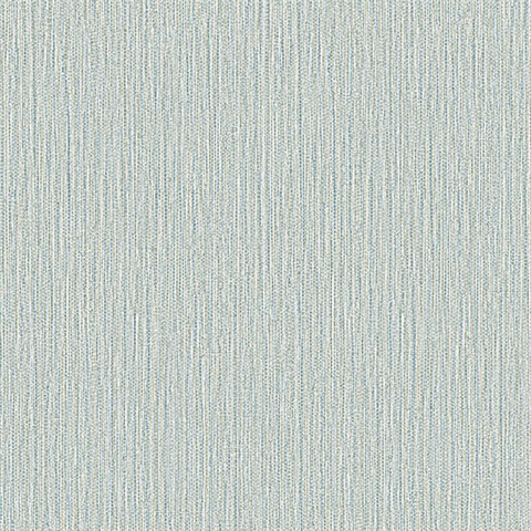Bowman Light Blue Faux Linen Wallpaper