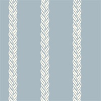 Braided Stripe Blue Wallpaper