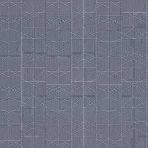 Braxton Grey Geometric Wallpaper