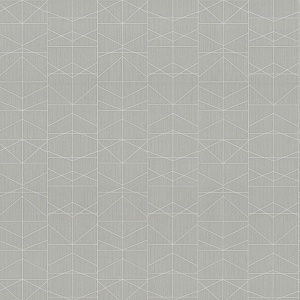 Braxton Grey Geometric Wallpaper