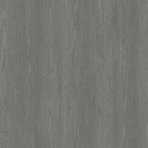 Brest Charcoal Wood Texture Wallpaper