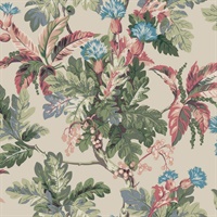 Briarwood Taupe Wallpaper