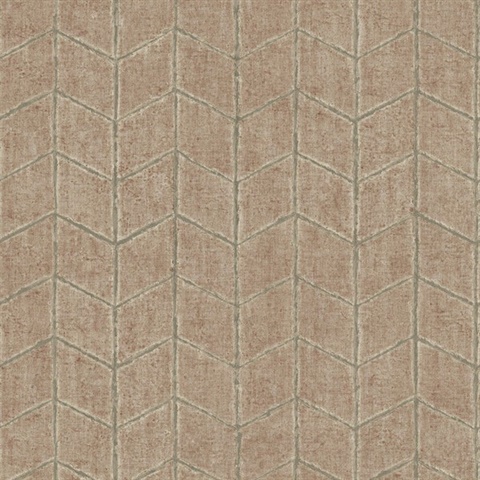 Brick Flatiron Geometric Wallpaper
