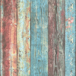 Broad Wood Stripe Effect Motif Wallpaper