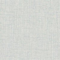 Broadwick Light Blue Faux Linen Wallpaper