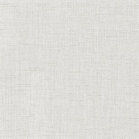 Broadwick White Faux Linen Wallpaper