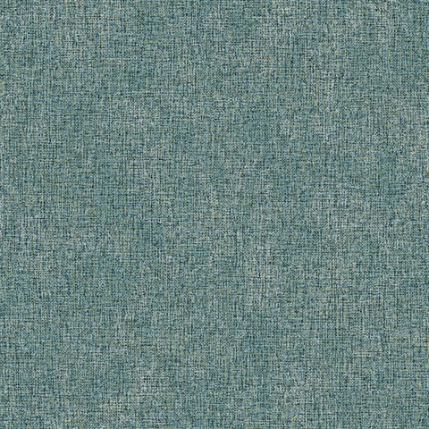 Buxton Blue Faux Weave Wallpaper