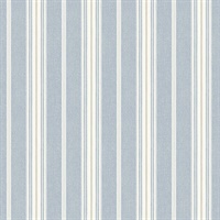Cooper Denim Stripe Wallpaper