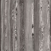 Cady Brown Wood Panel Wallpaper